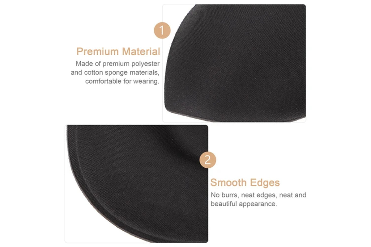 3 Pairs Sports Bras Push up Bra Pads Bra Replacement Pad Bikini Bra Liners Bra Cups Pads Breast Enhancer Removable Bra Inserts