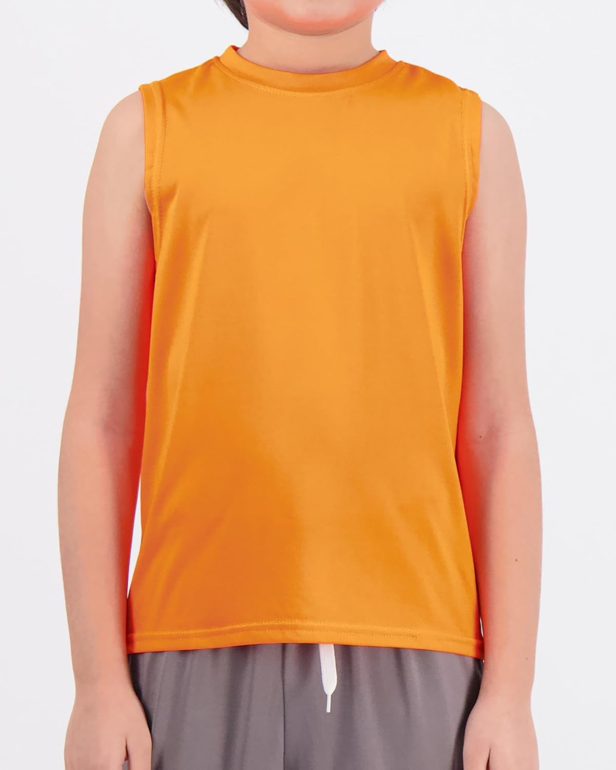 5 Pack: Boys Dry-Fit Active Athletic Performance Tank Top