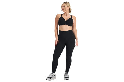 2 X Womens  Move Black Athletic Leggings