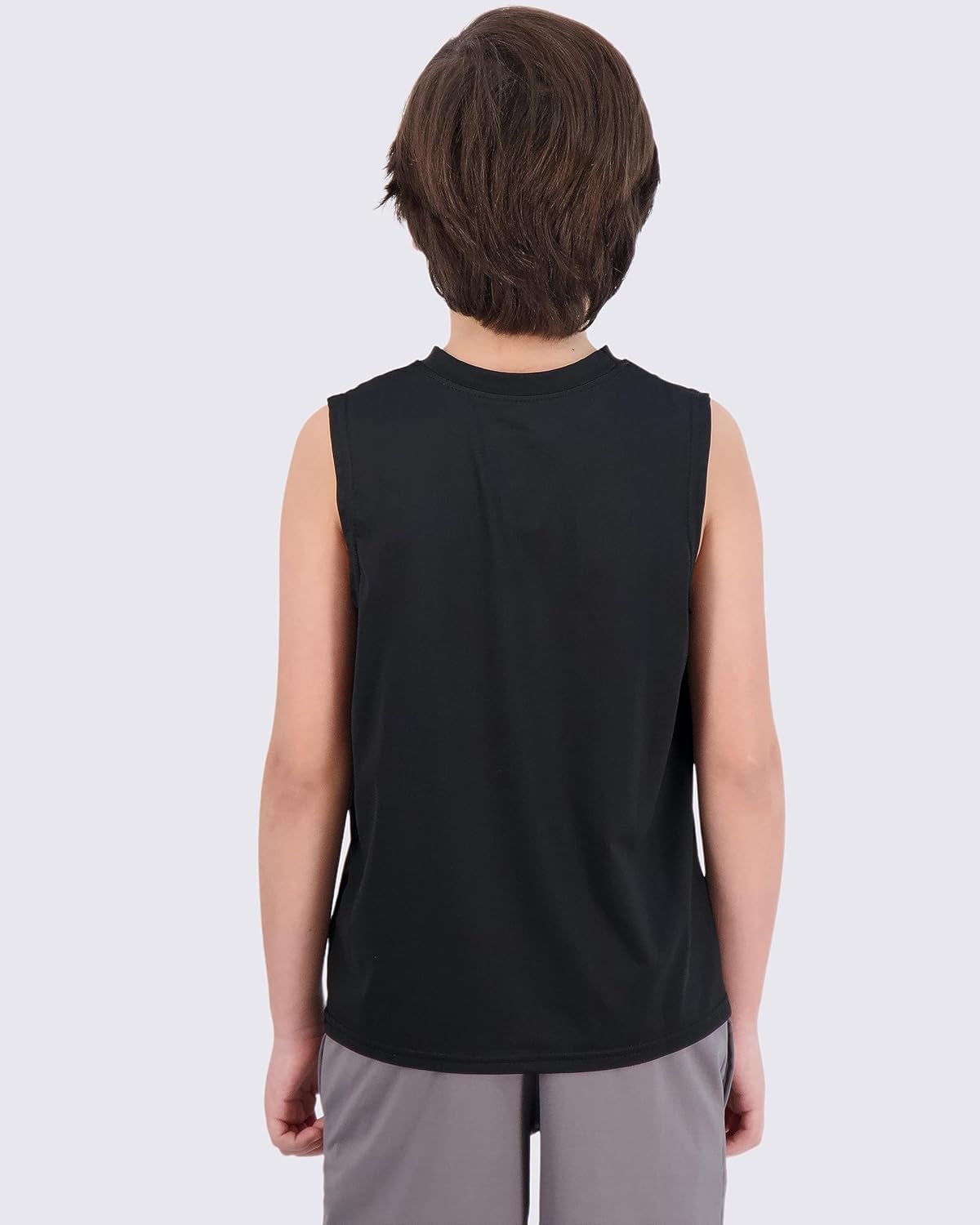 5 Pack: Boys Dry-Fit Active Athletic Performance Tank Top