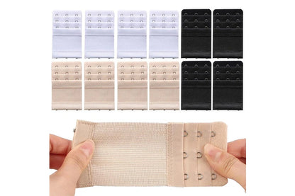 12Pcs 3-Hook Bra Strap Extender Set for Women