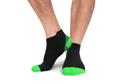 3Pcs Plantar Fasciitis Compression Socks Foot Sleeve Ankle Support Brace Achy-Orange+White+Green