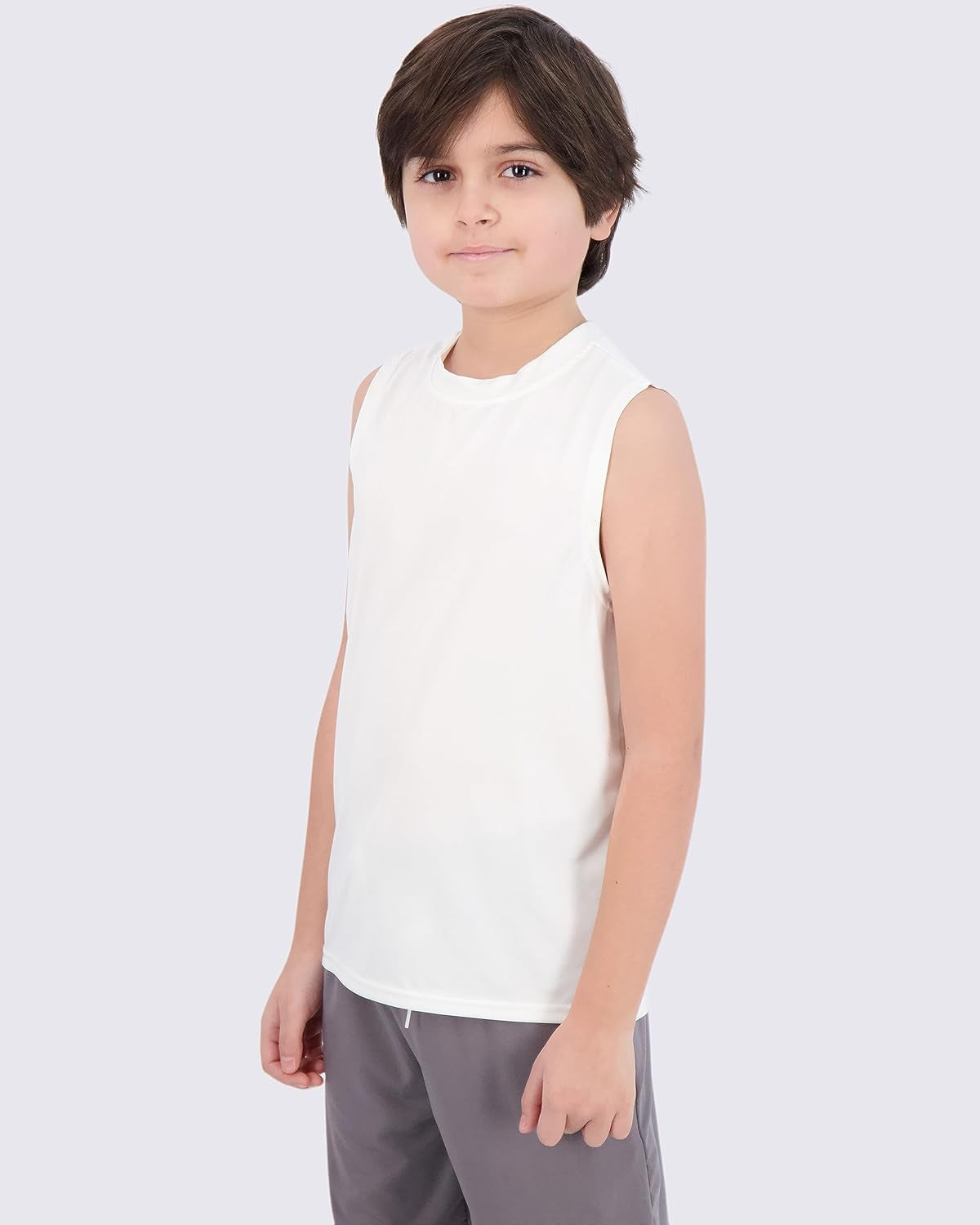 5 Pack: Boys Dry-Fit Active Athletic Performance Tank Top