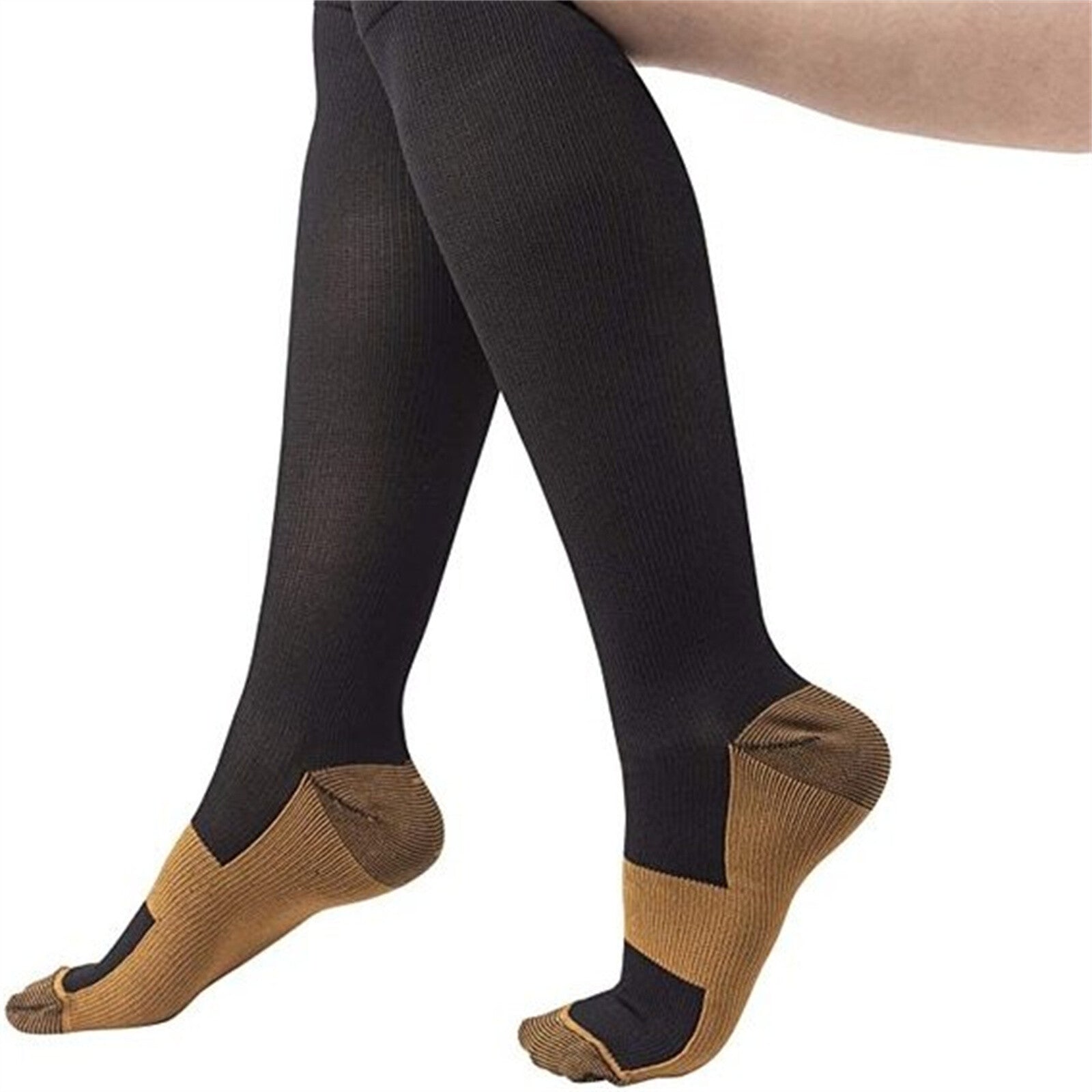 2 Pairs Copper Compression Socks Compression Socks for Women and Men Outdoor AU