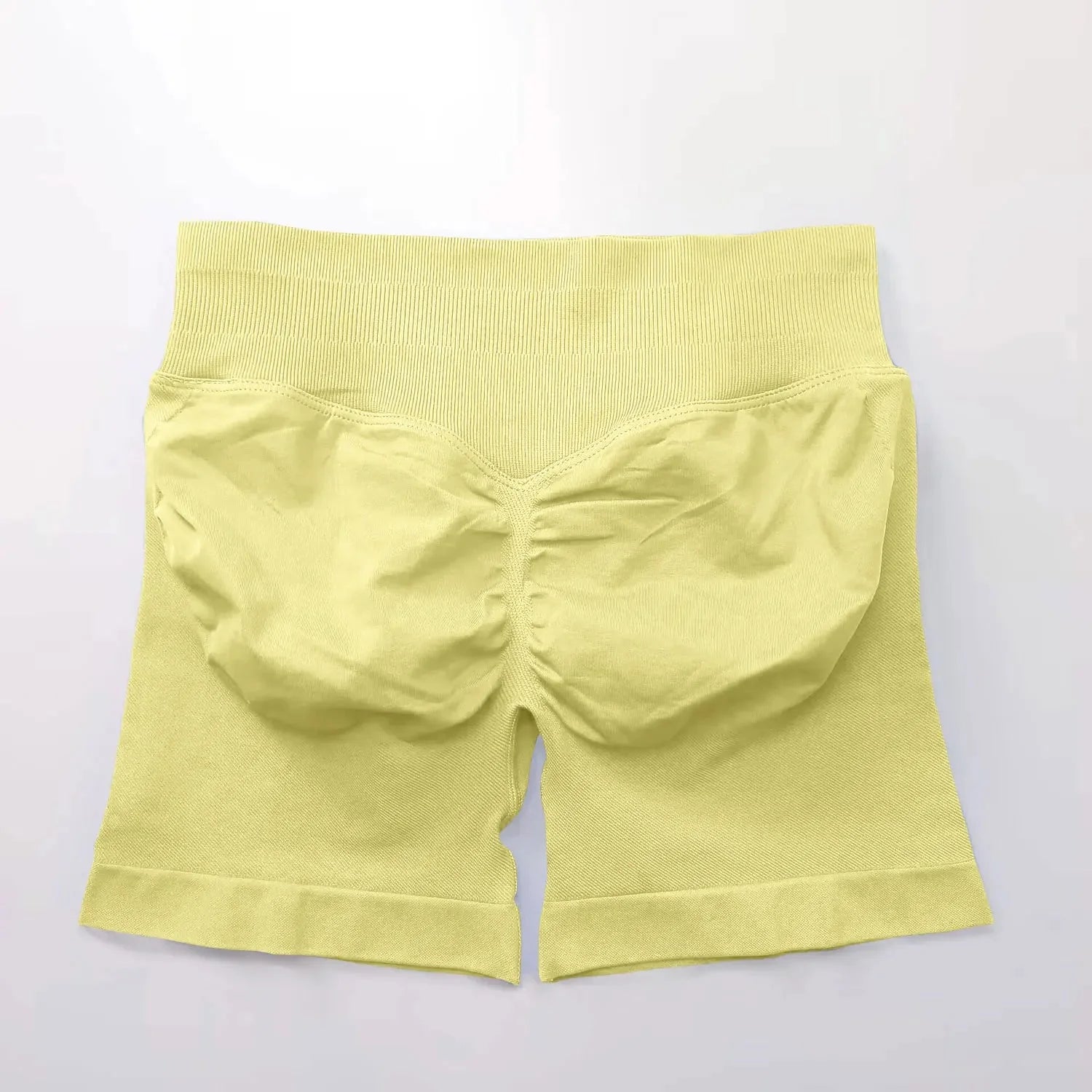 NCLAGEN Seamless Shorts 4.5" Gym Shorts Woman Scrunch Butt Fitness Sports Short Workout Seamless Leggings Running Yoga Bottoms