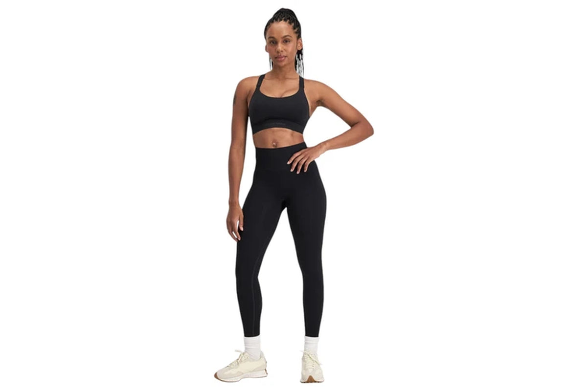 3 X Womens  Move Seamless Black Athletic Leggings