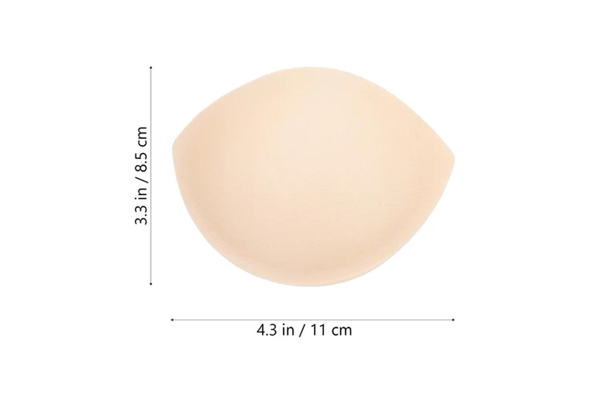 3 Pairs Sports Bras Push up Bra Pads Bra Replacement Pad Bikini Bra Liners Bra Cups Pads Breast Enhancer Removable Bra Inserts