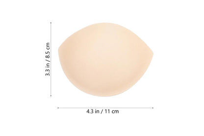 3 Pairs Sports Bras Push up Bra Pads Bra Replacement Pad Bikini Bra Liners Bra Cups Pads Breast Enhancer Removable Bra Inserts