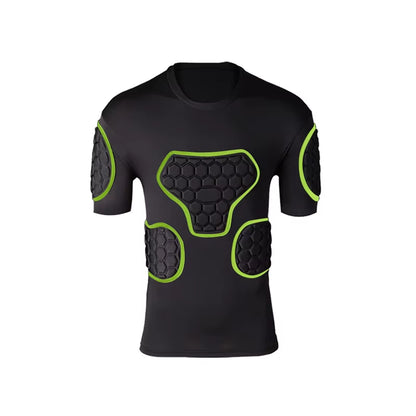 Professional Goalkeeper Armor Uniforms Football Goalkeeper Jerseys Thicken EVA Sponge Elbow Goalkeeper Sports Uniforms