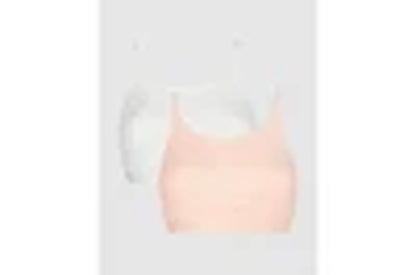 Royce Lingerie Lola Cotton Crop Top High Neck Teen Bra (2 Packs)