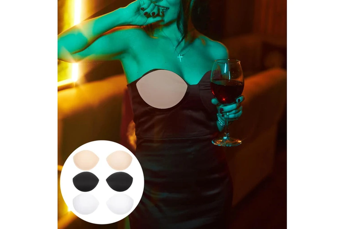 3 Pairs Sports Bras Push up Bra Pads Bra Replacement Pad Bikini Bra Liners Bra Cups Pads Breast Enhancer Removable Bra Inserts