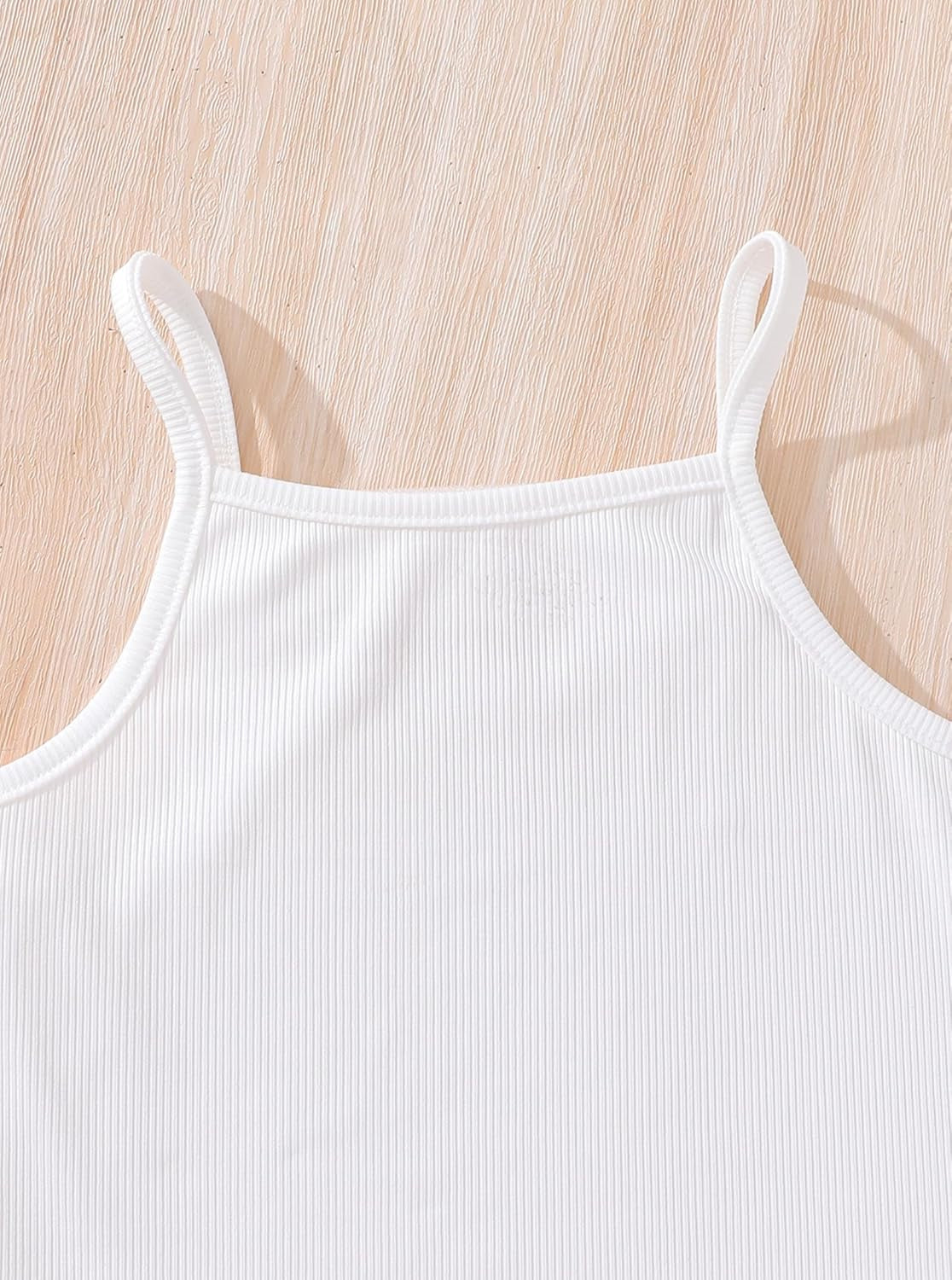 Girls Long Sleeve 3 Piece Outfits Graphic Crop Tee and Cami Top with Pants Set