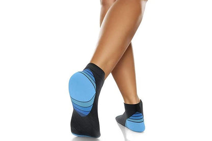 3Pcs Plantar Fasciitis Compression Socks Foot Sleeve Ankle Support Brace Achy-Blue+Pink+Grey