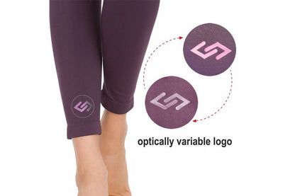 Women’s High-Waist Fitness Leggings – 3-Pack Aussie Active Bundle (Purple)