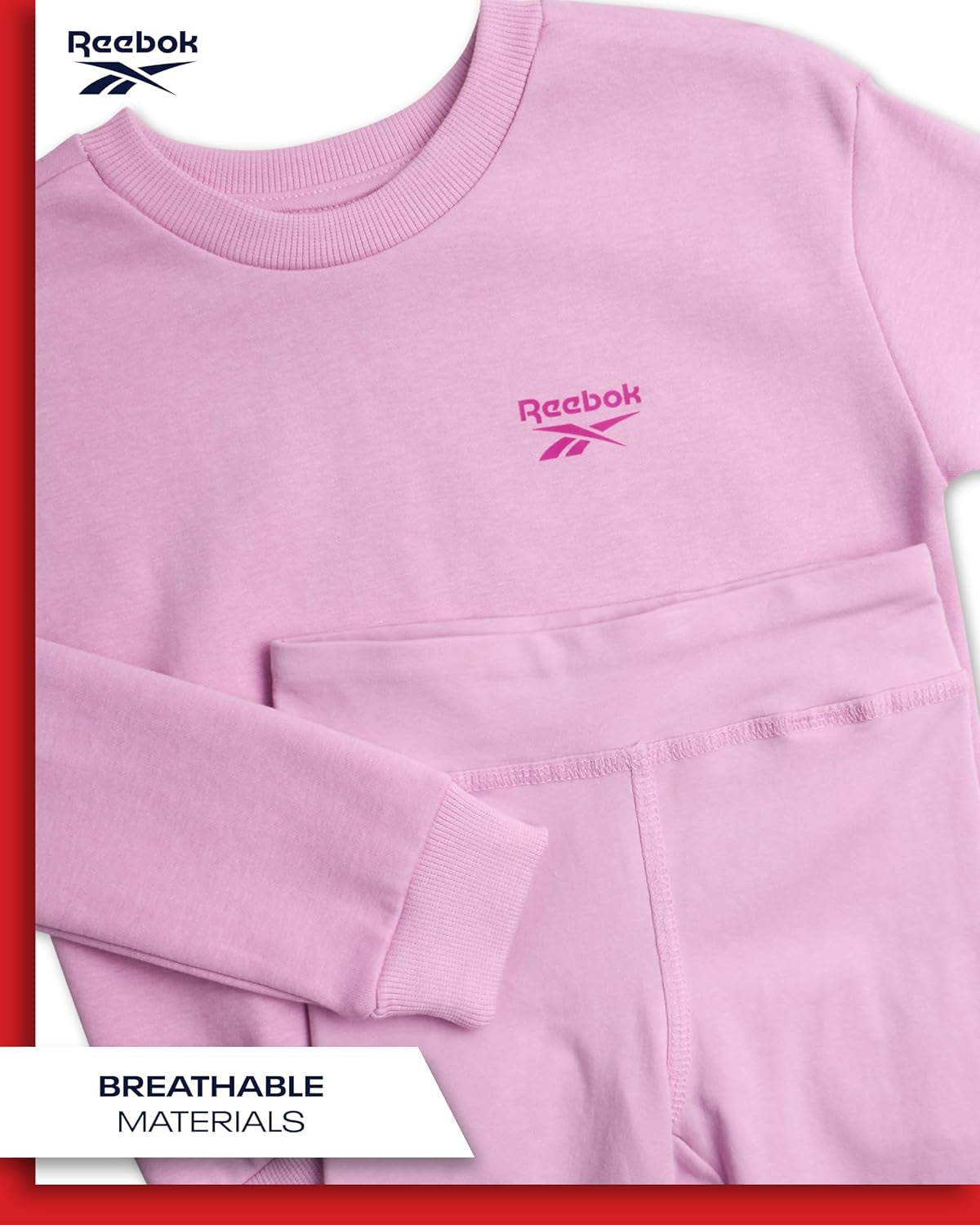 Girls' Legging Set - 2 Piece Performance Fleece Hoodie Sweatshirt and Leggings - Active Set for Toddlers/Girls, 2T-6X