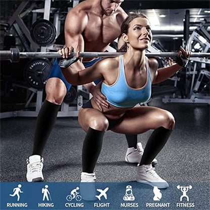 2 Pairs Copper Compression Socks Compression Socks for Women and Men Outdoor AU