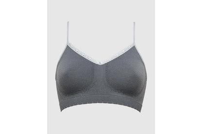 Billet Doux Zen Attitude Crop Top Style Wirefree Bralette - 2 Pack
