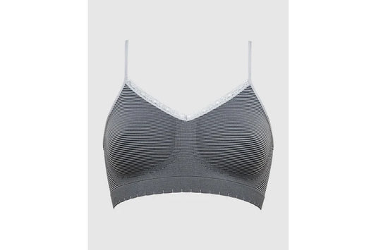 Billet Doux Zen Attitude Crop Top Style Wirefree Bralette - 2 Pack