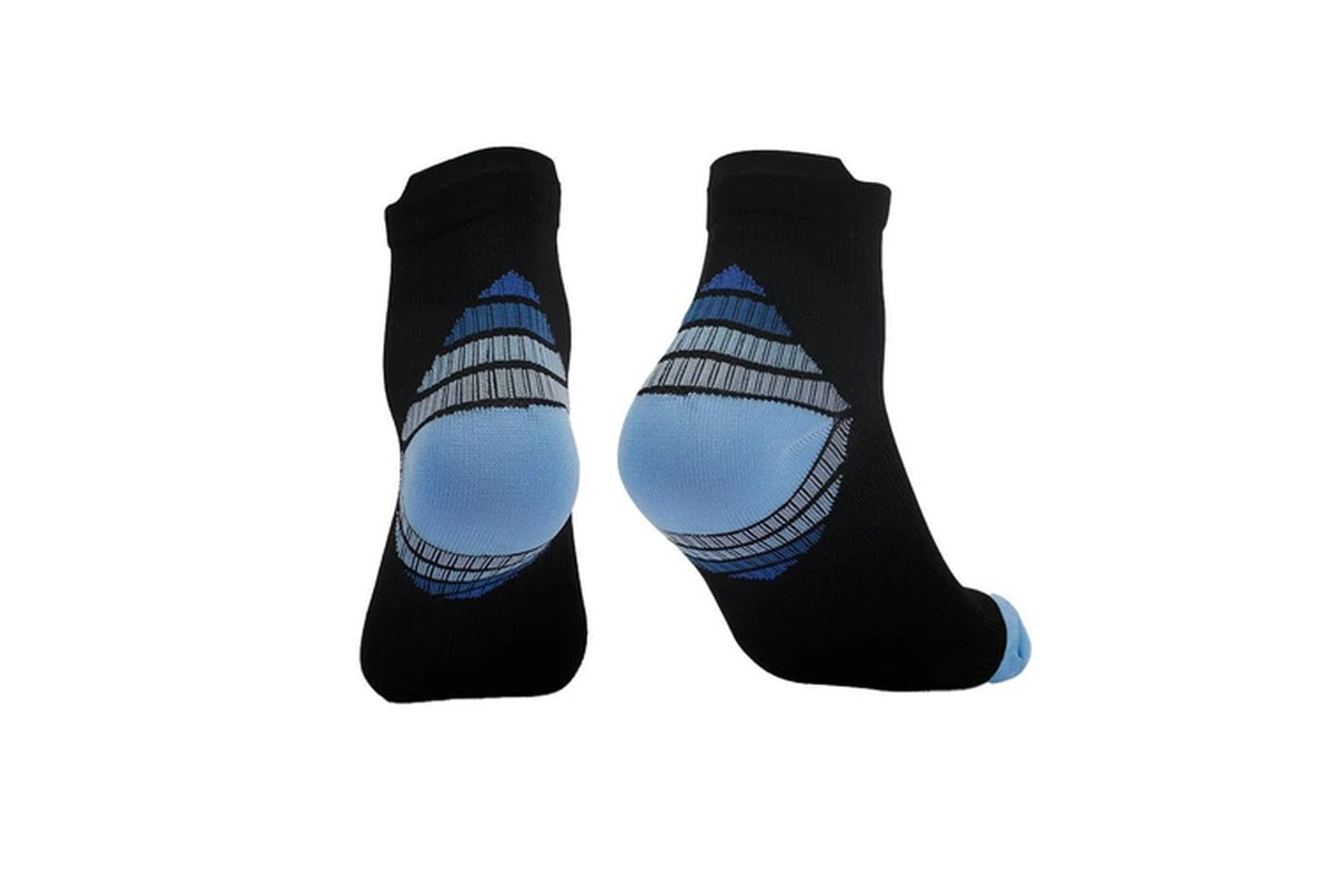 3Pcs Plantar Fasciitis Compression Socks Foot Sleeve Ankle Support Brace Achy-Blue+Pink+Grey