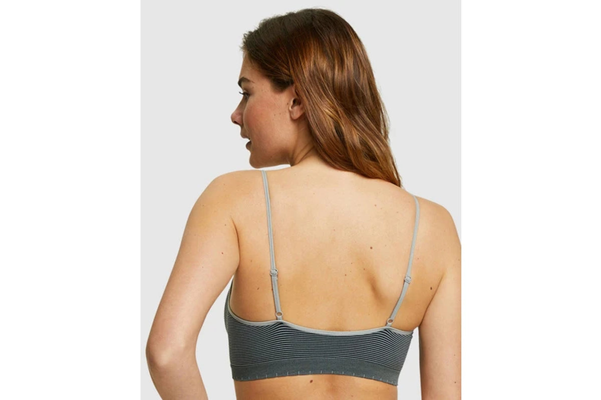 Billet Doux Zen Attitude Crop Top Style Wirefree Bralette - 2 Pack