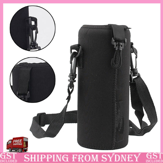 Water Bottle Travel Insulated Carrier Bag Holder Neoprene1000Ml Bicycle Access