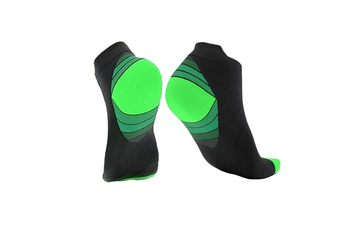 3Pcs Plantar Fasciitis Compression Socks Foot Sleeve Ankle Support Brace Achy-Orange+White+Green