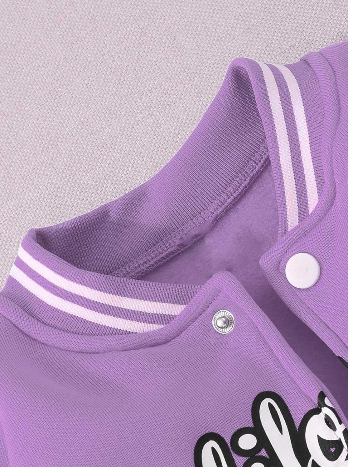 Girls Outfits 2 Piece Activewear Long Sleeve Baseball Jacket and Sweatpants Set Tracksuit